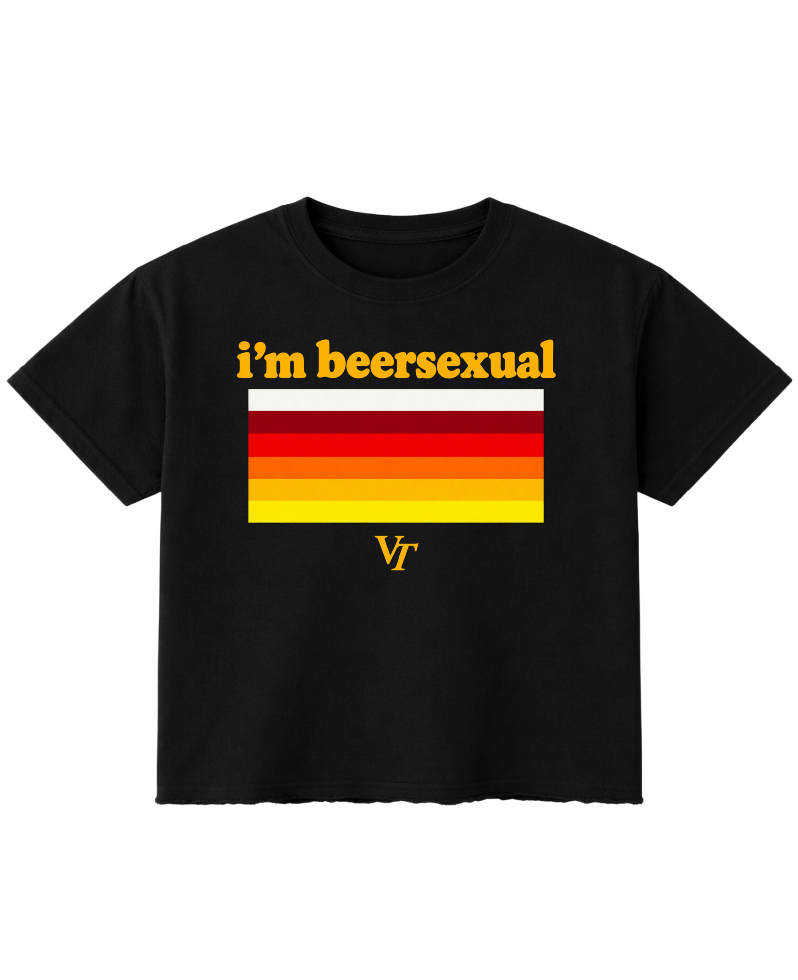 BEERSEXUAL BLACK TEE