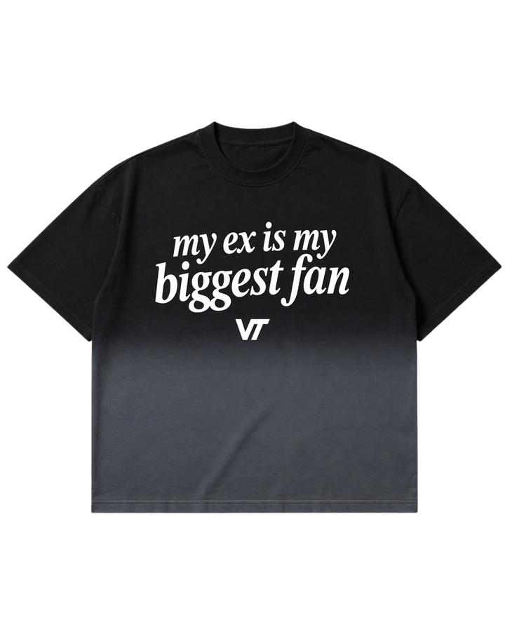 BIGGEST FAN OMBRE TEE
