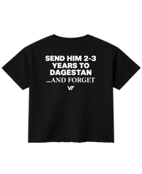 DAGESTAN AND FORGET BLACK TEE