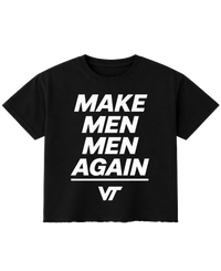 MEN AGAIN BLACK TEE