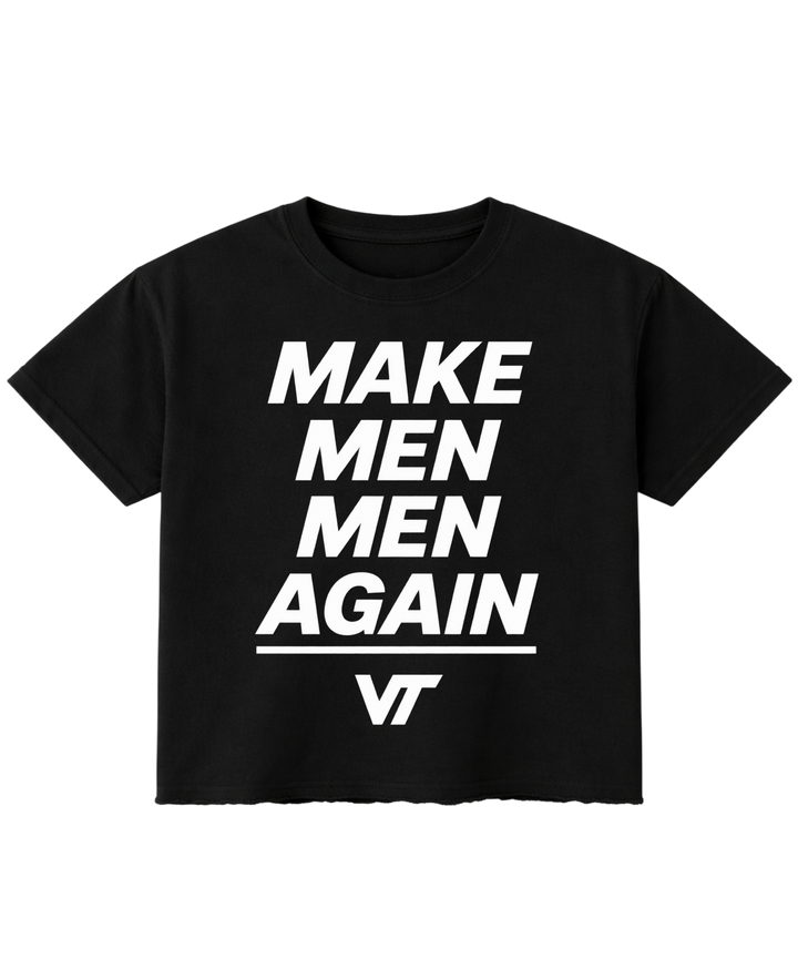MEN AGAIN BLACK TEE