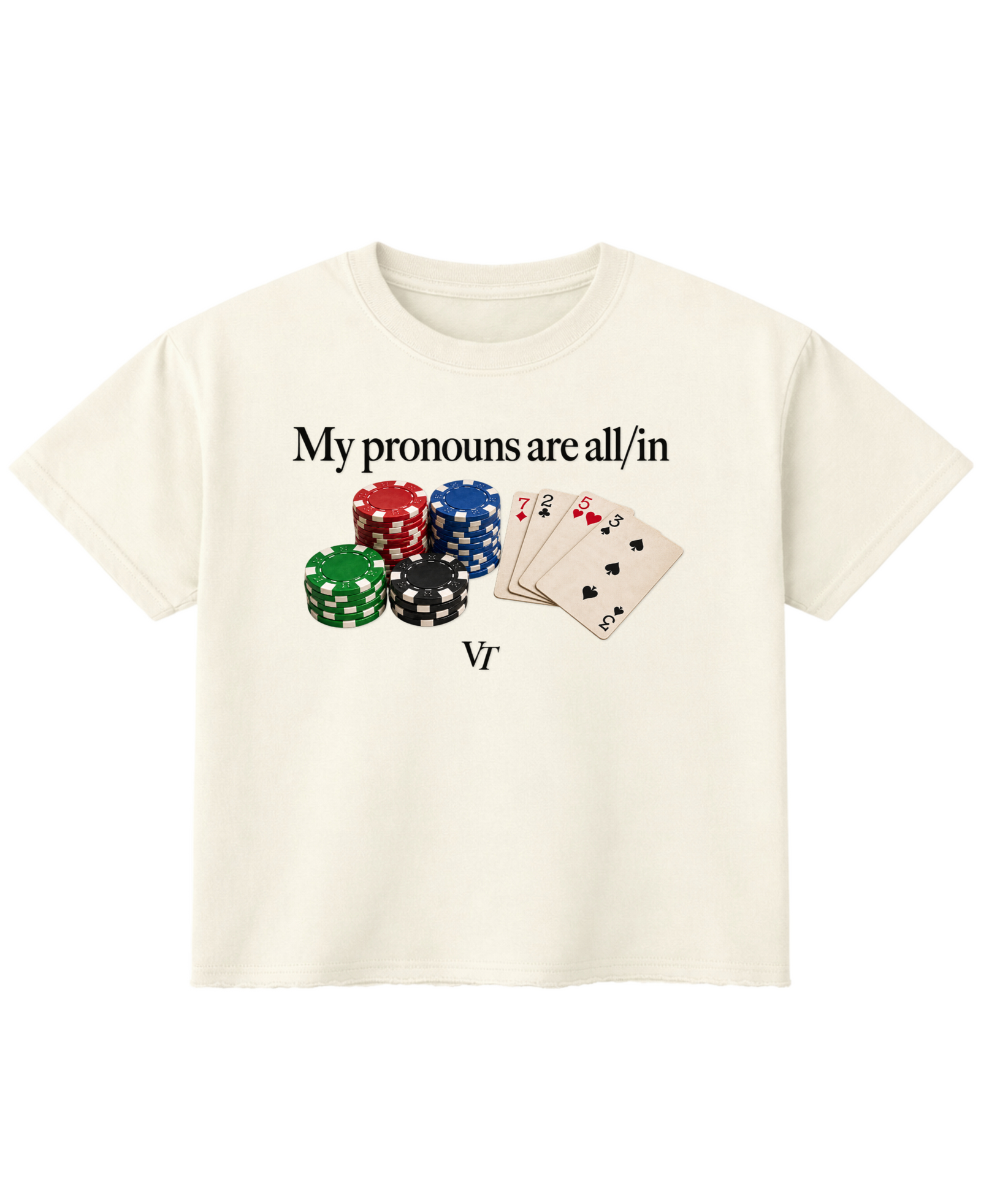 MY PRONOUNS WHITE TEE